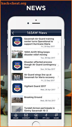 165th Airlift Wing screenshot