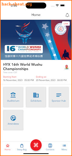16th World Wushu Championships screenshot