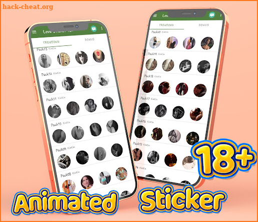 18+ Animated Stickers for WhatsApp screenshot