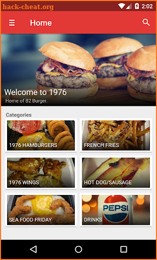 1976 Wings,Burgers & More screenshot