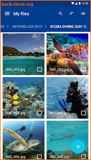 1&1 IONOS HiDrive screenshot