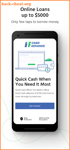 1F Cash Advance screenshot