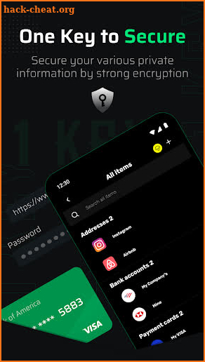 1Key - Password Manager screenshot