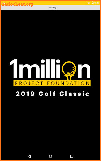 1Million Project Golf Classic screenshot