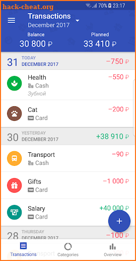 1Money - expense tracker, money manager, budget screenshot