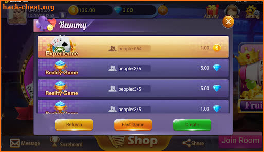 1patti Rummy Stars - Free online teenpatti game screenshot
