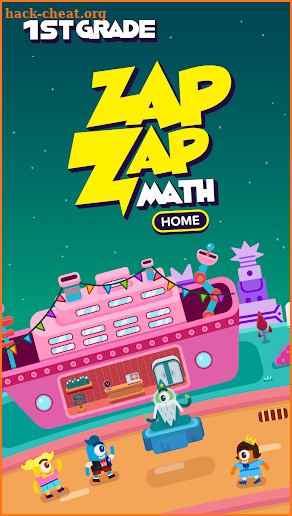 1st Grade Math: Fun Kids Games - Zapzapmath Home screenshot