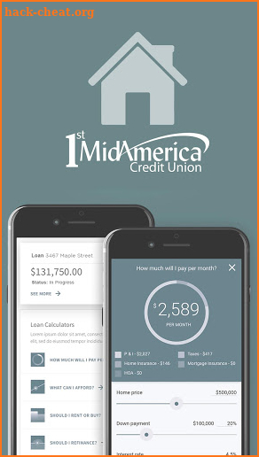 1st MidAmerica Mortgages screenshot