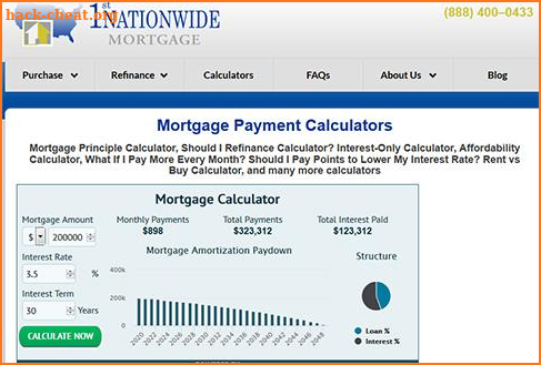1st Nationwide Mortgage screenshot