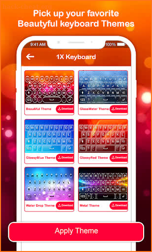 1X Keyboard - Emoji, Stickers, GIF & Free Theme screenshot