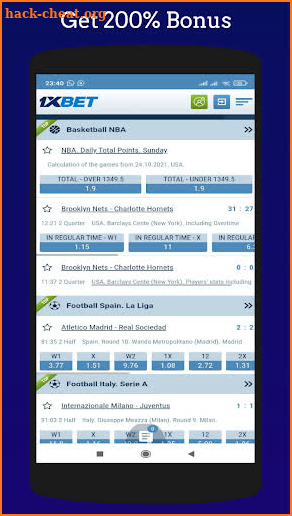 1xbet Mobile App Download  - Betting tips screenshot