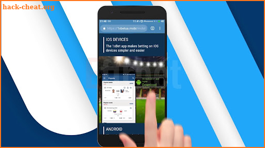 1xBet Sport Betting App Tricks screenshot