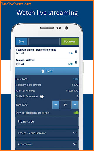 1XBet Sports Betting Advices screenshot