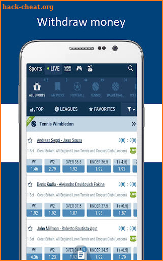 1XBet Sports Betting Advices screenshot