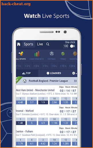 1xBet Sports Betting Guide screenshot