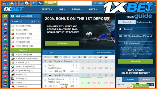 1xBet Sports Betting Strategy screenshot