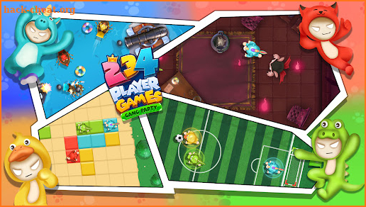 2 3 4 Player Games: Gang Party screenshot