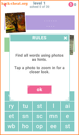 2 Clues: Words and Syllables screenshot