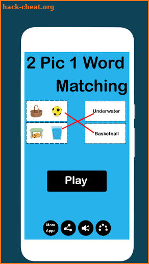 2 Pic 1 Word Match - Word Guessing Fun screenshot