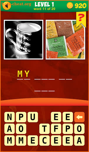 2 Pics 1 Phrase Word Game screenshot