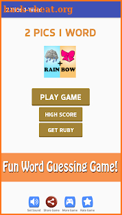 2 Pics 1 Word - Fun Word Guessing Game - Pics Quiz screenshot