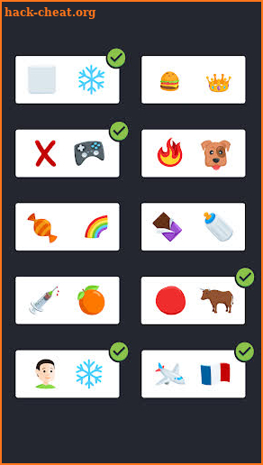 2 Pics Quiz: Emoji Guessing Game screenshot