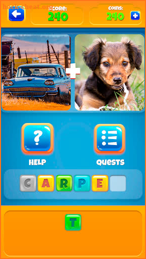 2 Pictures 1 Word - Offline Games screenshot