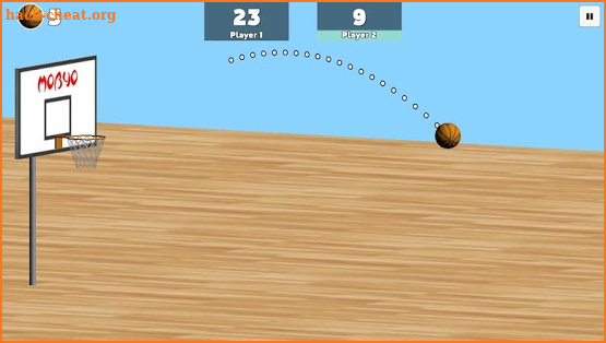 2 Player Free Throw Basketball screenshot