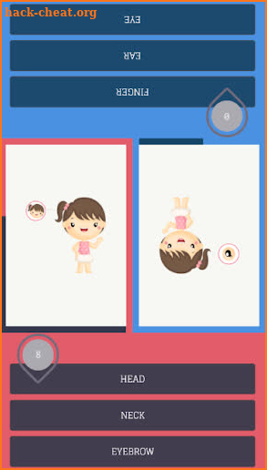 2 Player Language Card Game screenshot