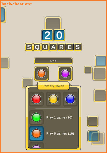 20 Squares screenshot