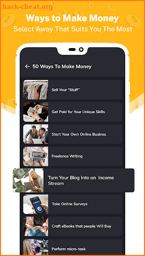 20 Ways to Earn Extra Income screenshot