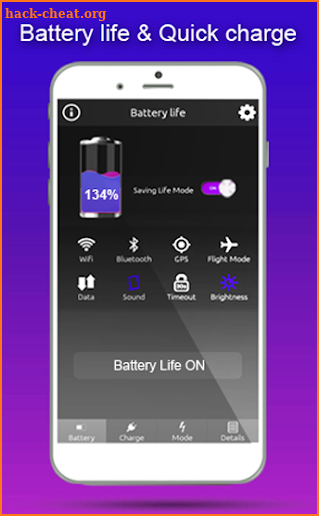 200 battery life - Fast charger screenshot