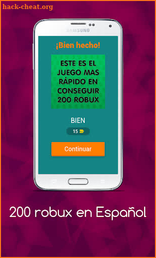 200 robux en Español screenshot