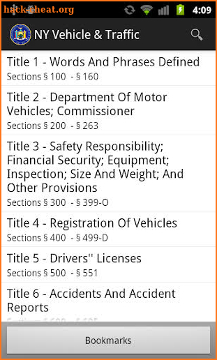 2016 NY Vehicle & Traffic Law screenshot