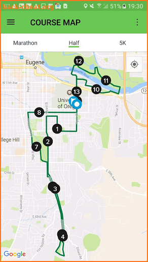 2017 Eugene Marathon screenshot