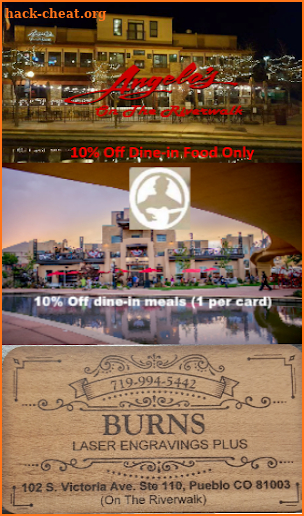 2018-19 Pueblo Downtown Discount screenshot