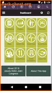 2018 AAAAI/WAO Joint Congress screenshot