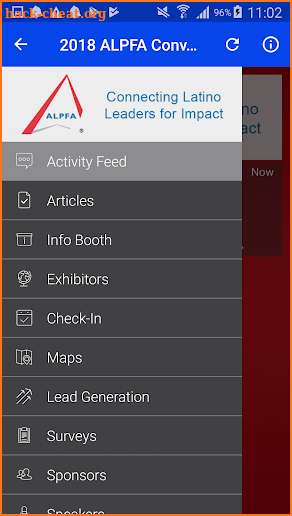 2018 ALPFA Convention screenshot