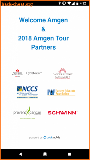 2018 Amgen Tour of California Event screenshot