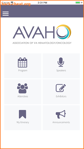 2018 Annual Meeting of AVAHO screenshot