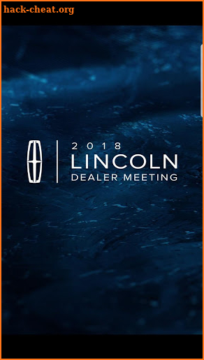 2018 Lincoln Dealer Meeting screenshot