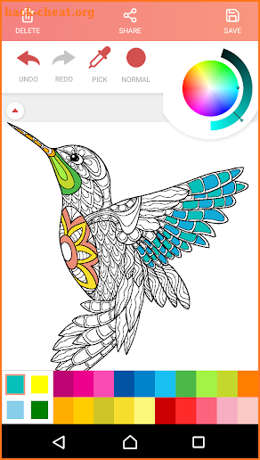 2018 Mandala Coloring screenshot
