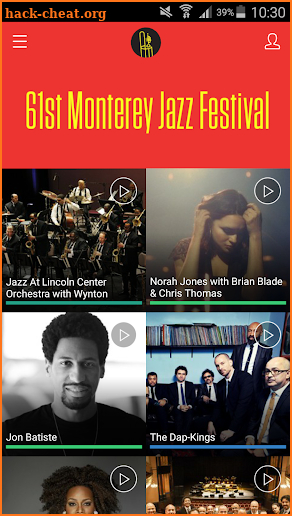 2018 Monterey Jazz Festival screenshot