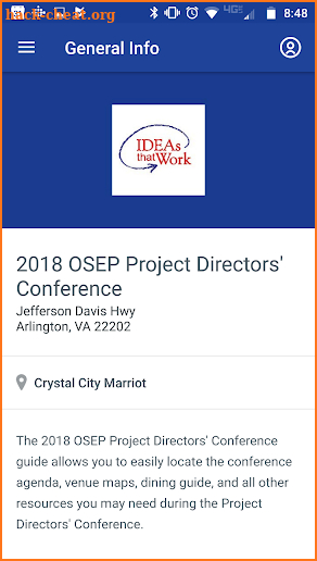 2018 OSEP PD Conference screenshot