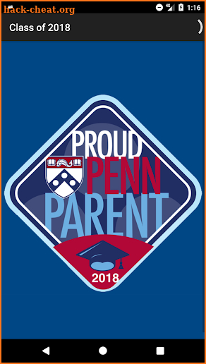 2018 Penn Commencement App screenshot