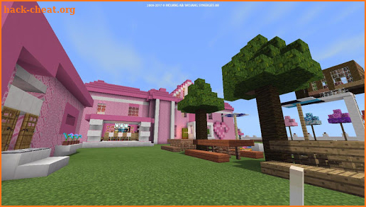 2018 Pink house of princess map for MCPE screenshot