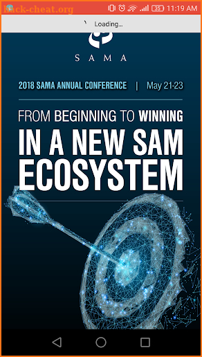 2018 SAMA Annual Conference screenshot