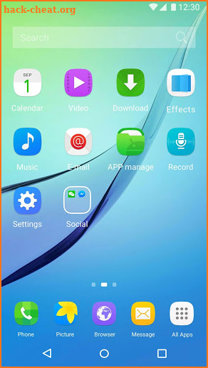 2018 Theme for Samsung Galaxy screenshot