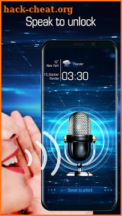 2018 Voice Lock Screen Prank screenshot