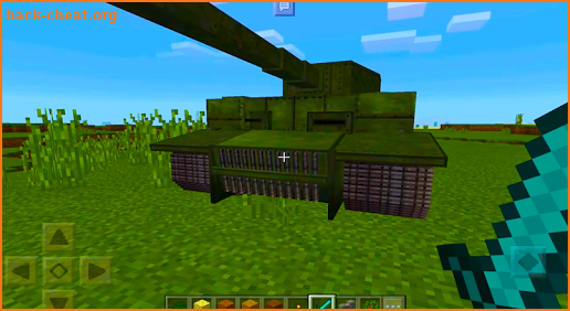 2018 War Tank MCPE Mod! screenshot